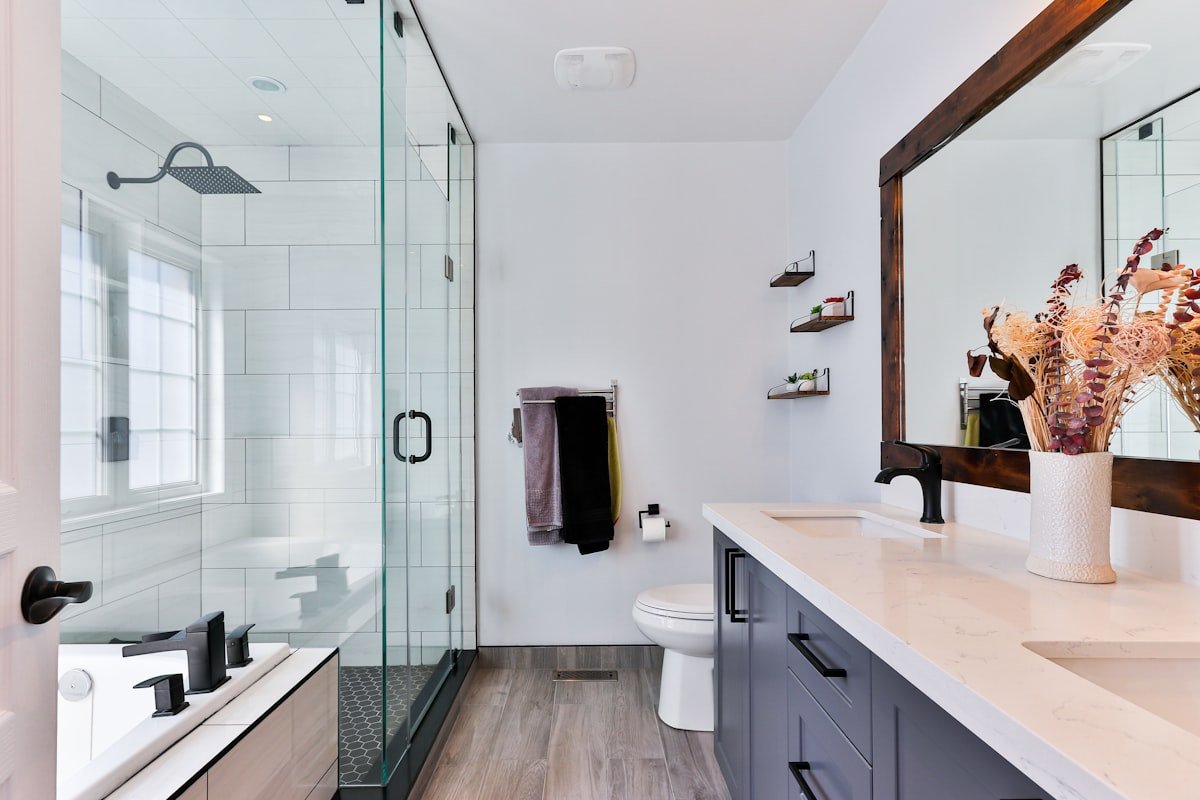 Renovation salle de bain moderne